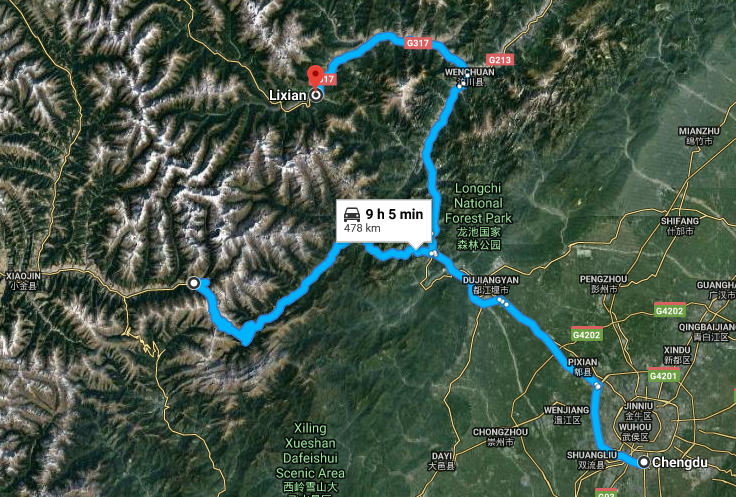 5 days chengdu mount siguniang sight seeing small group trek